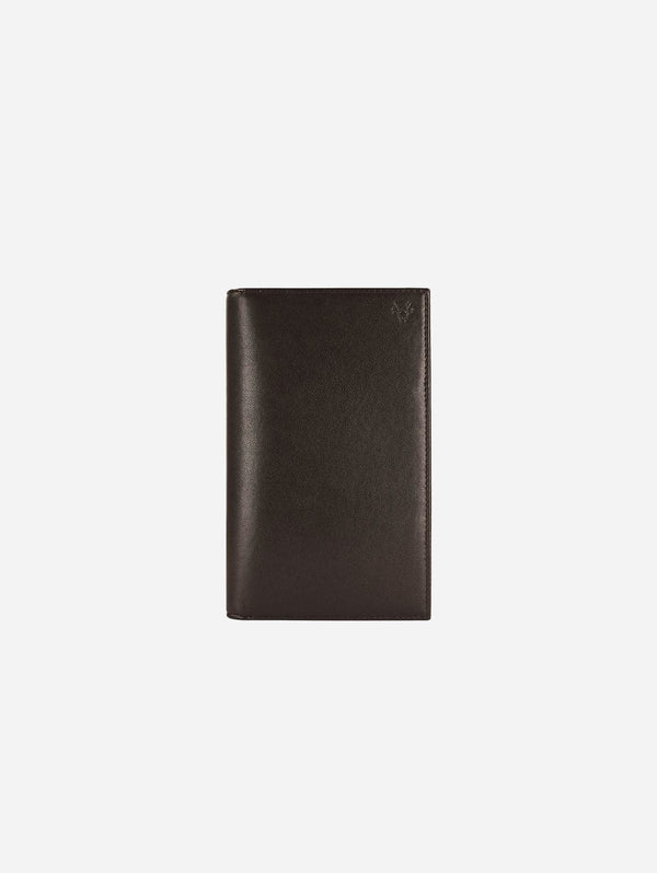 Watson & Wolfe Travel Wallet Passport Holder in Brown