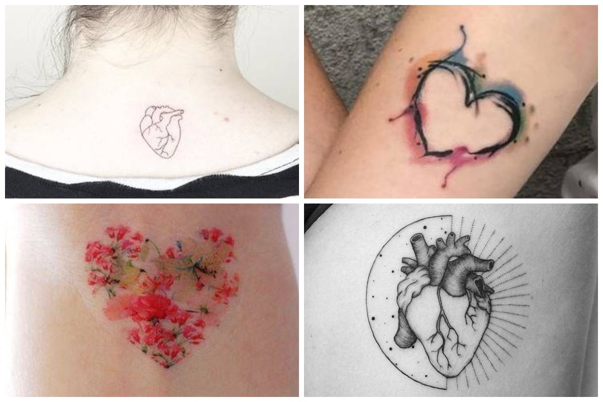 84 Cute and Inspiring Heart Tattoos With Meaning