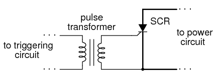 SCR Triggering by Complex Circuits