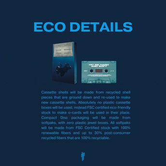 HIT ME HARD AND SOFT Cassette Eco Details