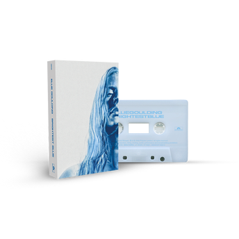 'Brightest Blue' Frosted Ice Recycled Plastic Cassette