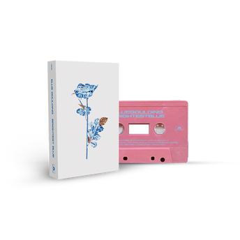 'Brightest Blue' Pink Recycled Plastic Cassette