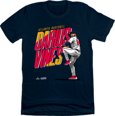 Darius Vines Name and Number MLBPA Tee In the Clutch