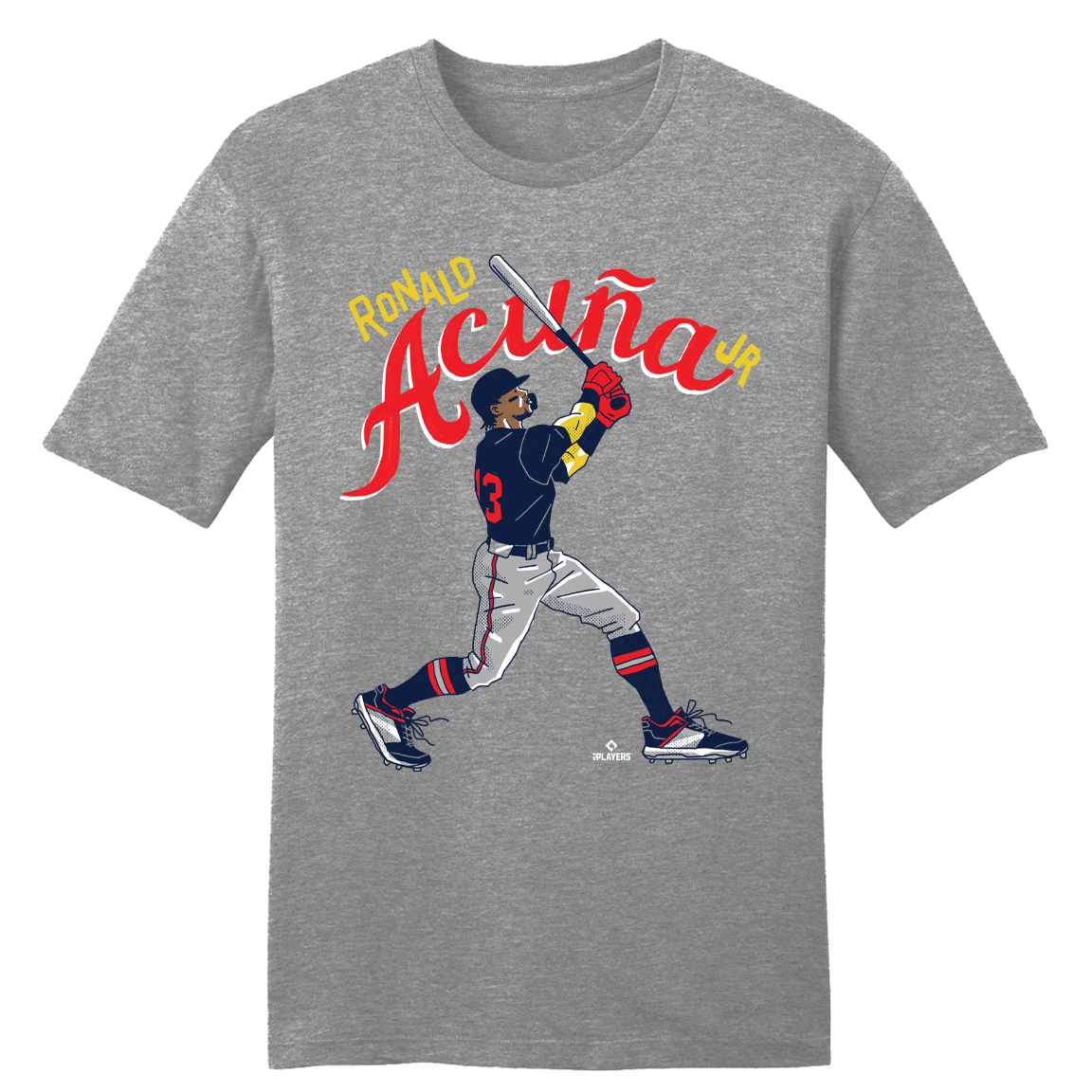 Ronald Acuña Jr. Batting Stance MLBPA Tee