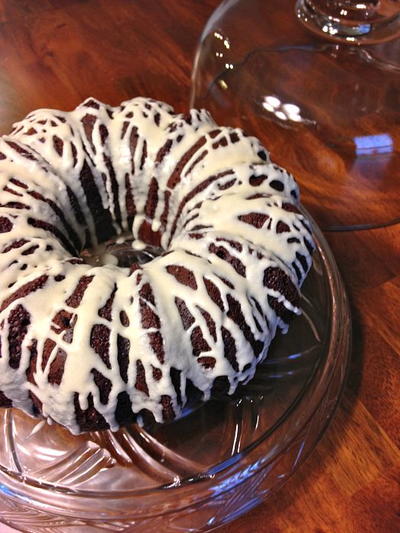 Triple Chocolate Sour Cream Bundt Cake