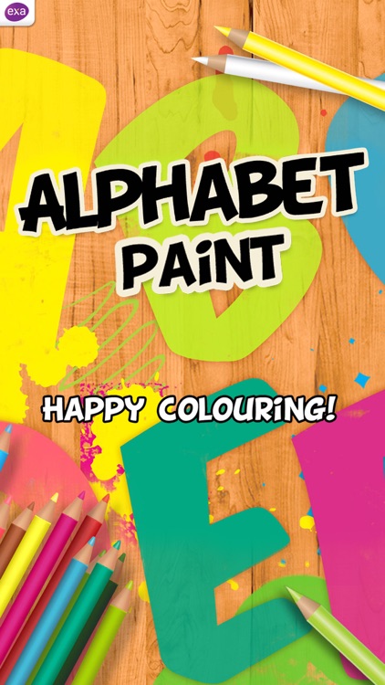 Alphabet Paint - Letters