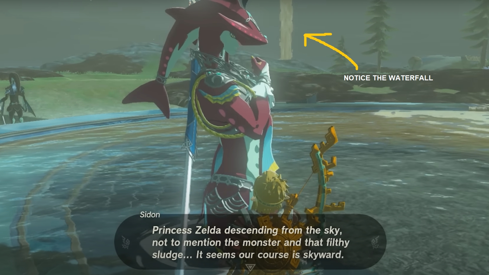 The Legend Of Zelda Tears Of The Kingdom Clues To The Sky NPC