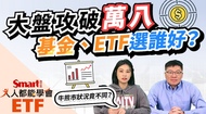 影片》大盤創新高攻破萬八，基金和ETF怎麼選？00878配息0.4元歷來最高-Smart智富ETF研究室