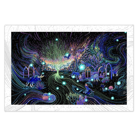 The Pleiades (Silverleaf Variant Edition of 25) Print James R. Eads Shop