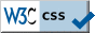 W3C CSS 認證圖