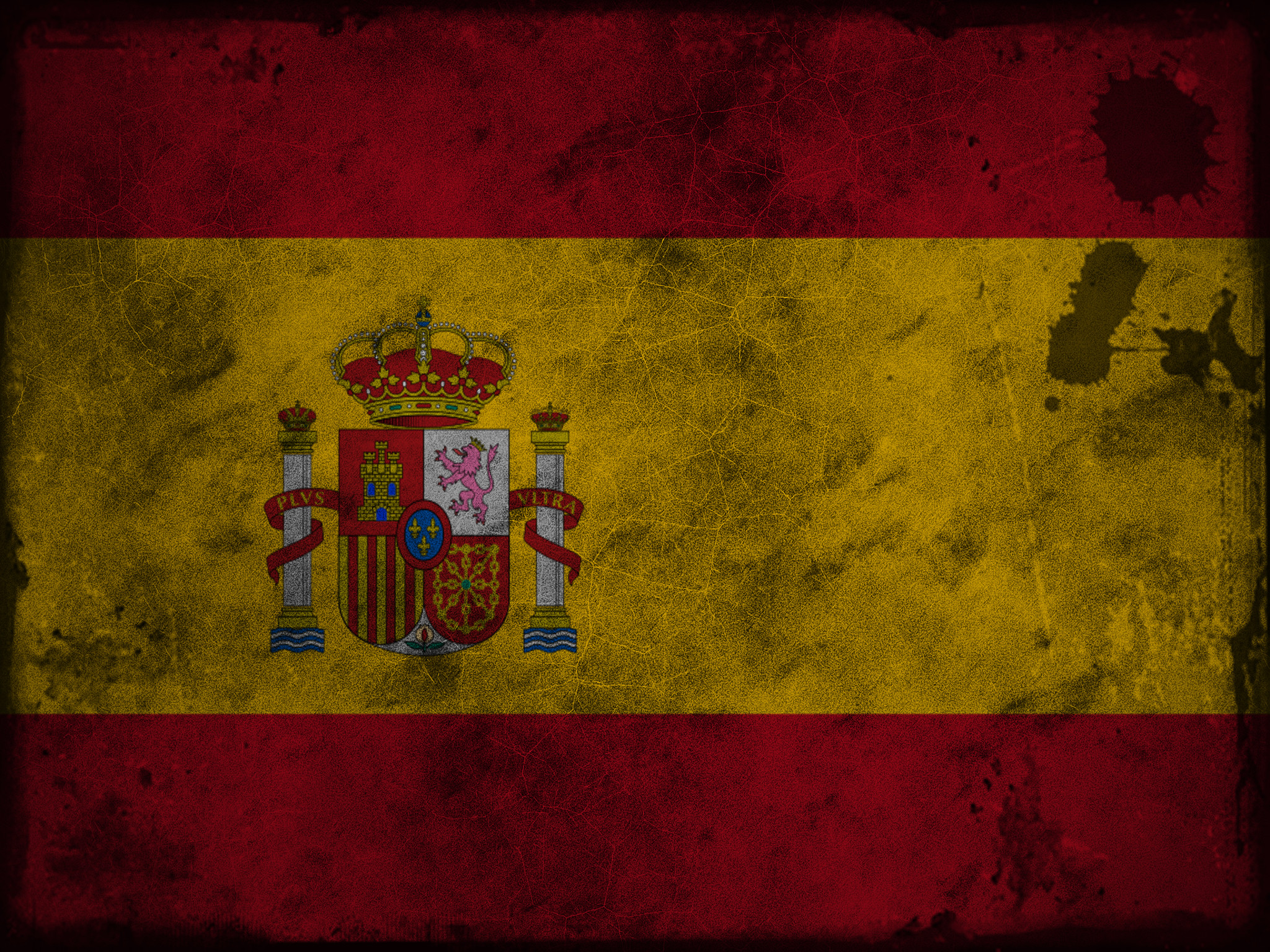 spain flag grunge by Dexillum on DeviantArt