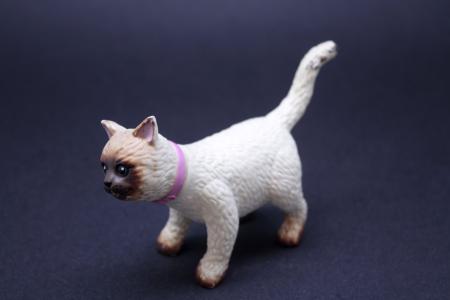 Rubber toy cat