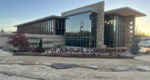 The headquarters of the Department of Wildlife Conservation pictured in December 2023. (Photo by Janelle Stecklein/Oklahoma Voice)