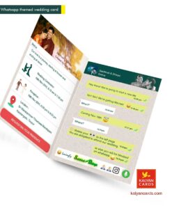 Personal whatsapp invitation cards