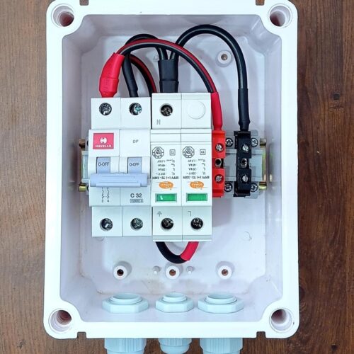 ACDB Single phase elmex havells MCB 32A