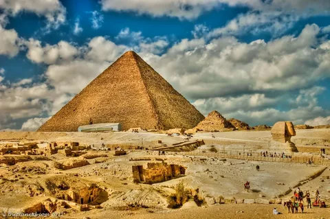 Great Pyramids of Giza, 2Ancient Egyptian architecture great