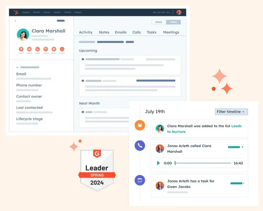 hubspot's free crm to support various sales strategies