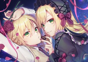 Rating: Safe Score: 28 Tags: all_male blonde_hair blush bow candy chocolate close dress flowers goth-loli green_eyes headdress lolita_fashion long_hair male mise_yuzuki nijisanji otoko_no_ko petals ribbons rose school_uniform shirt short_hair tie uzuki_kou User: otaku_emmy