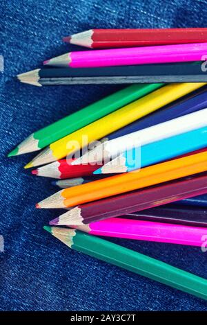 color pencils Stock Photo