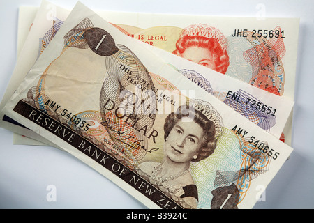 New Zealand dollar Bank notes Stock Photo