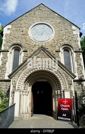 St Pancras Old Church, London Borough of Camden, England, UK Stock Photo