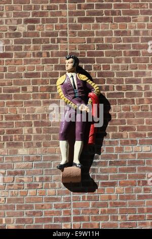 Matador Sculpture, Parkchester, Bronx, New York Stock Photo