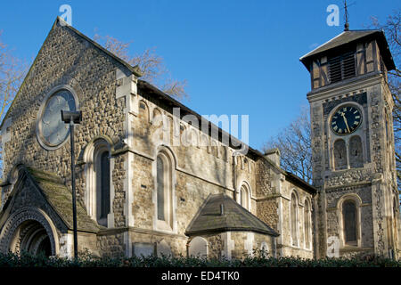 St Pancras Old Church St Pancreas Way North London England Stock Photo