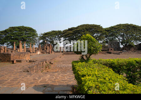 Rani Chennamma Fort ruins, Kittur, Karnataka State, India. Stock Photo