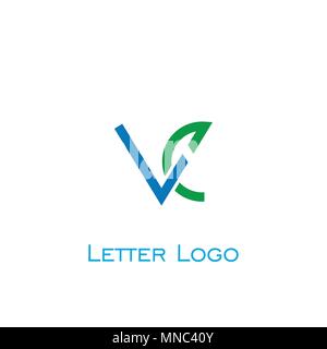 V E letter logo design, vector icons. Stock Vector