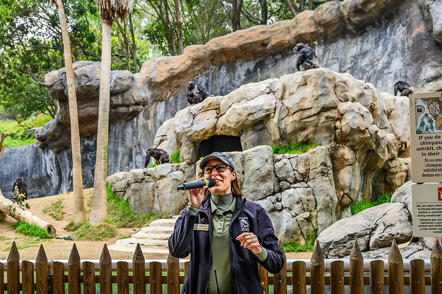 Troop Talk at the L.A. Zoo