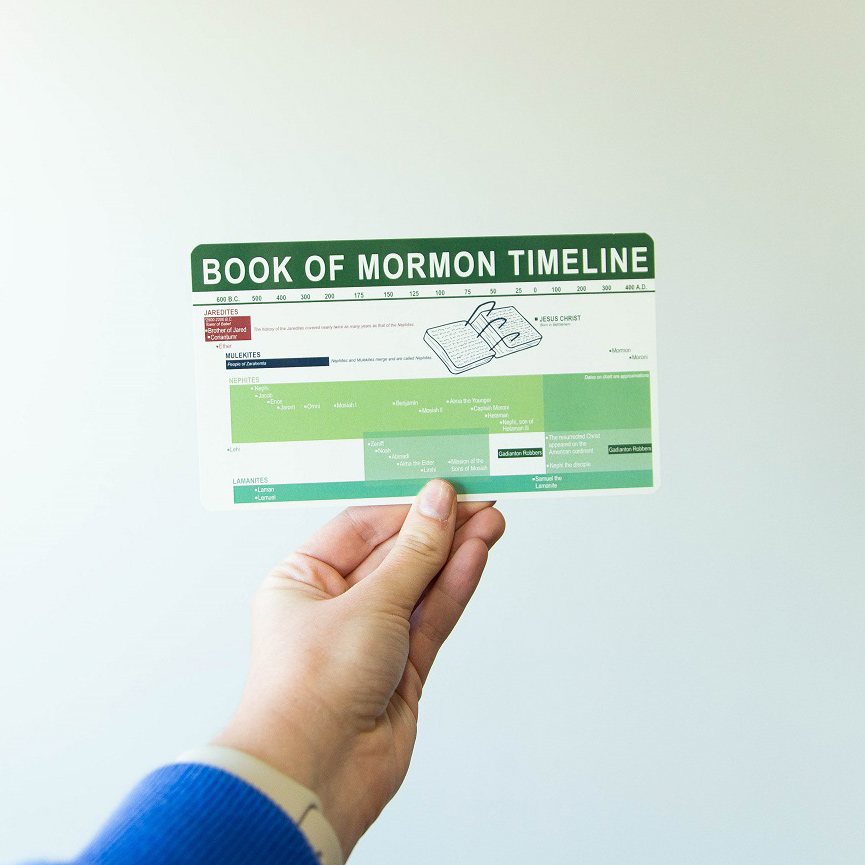 Book of Mormon Timeline Bookmark - LDP-BKMK331