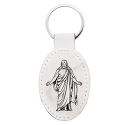 Christus Leatherette Keychain keychain, leatherette, christus keychain, christus, christus design