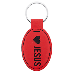 I Love Jesus & Jesus Loves Me Double-Sided Leatherette Keychain keychain, leatherette, I love Jesus keychain, I love Jesus, Jesus loves me keychain, Jesus loves me, I love Jesus gift, Jesus loves me gift