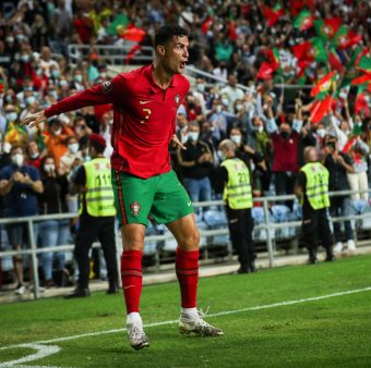 Cristiano Ronaldo segue fazendo história com Portugal.