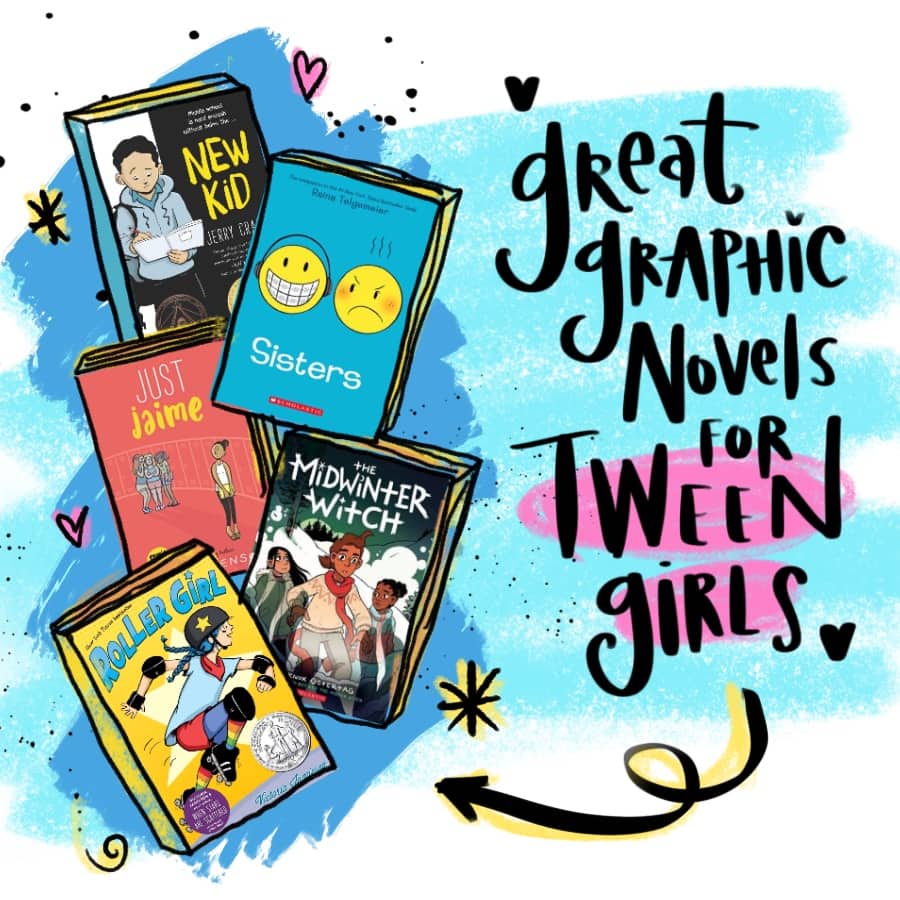 21 Fabulous Graphic Novels For Tweens: 9-12 Year Olds, 40% OFF