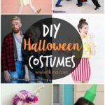 A collection of DIY Halloween costumes