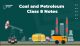 Coal and Petroleum Class 8 Notes