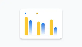 Graphique à barres mesurant les revenus et les conversions