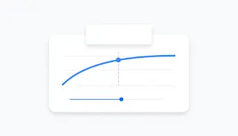 Interfaz donde se ve un gráfico con las conversiones y el coste.