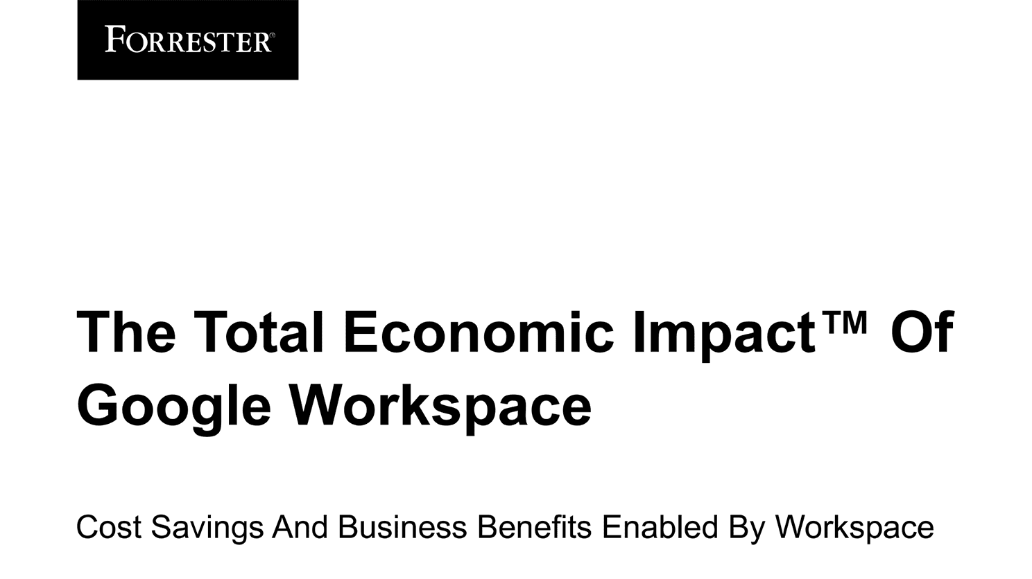 Fiche Economic Impact™