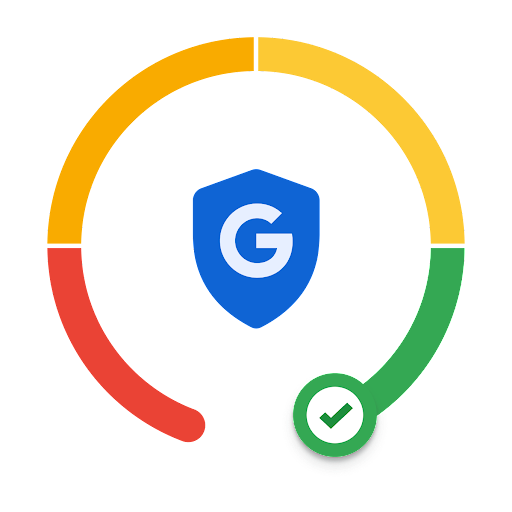 Classifica della privacy mostrata in un indicatore stile contachilometri.