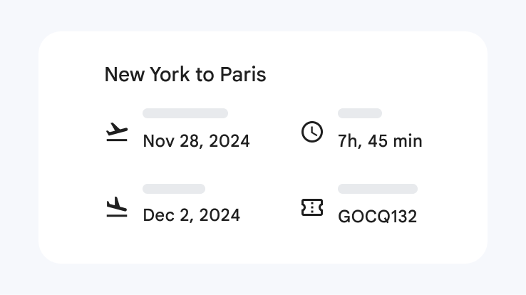 Horários de voos de Nova Iorque para Paris.