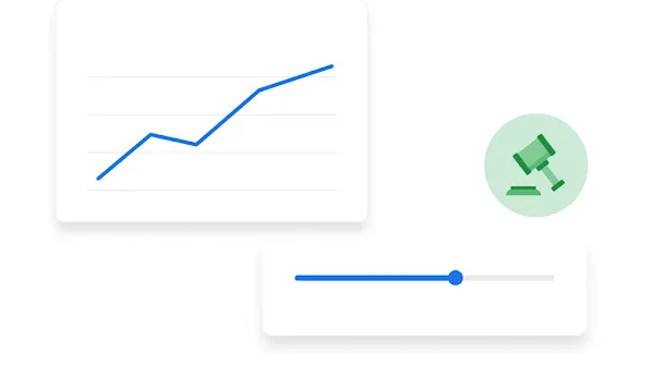 UI che mostra un aumento delle conversioni e della spesa