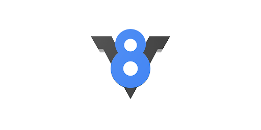 V8 logo