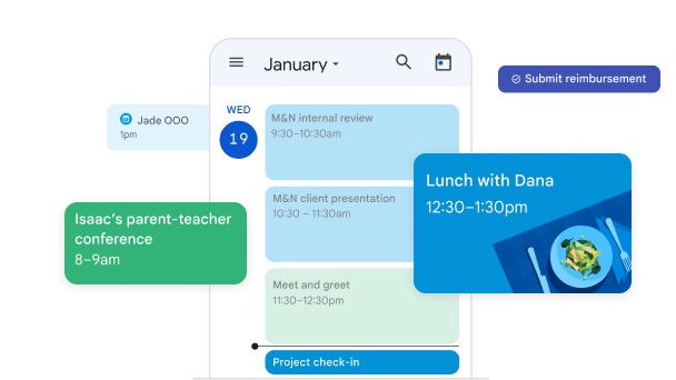 Manage work, personal life and everything in between with Google Calendar