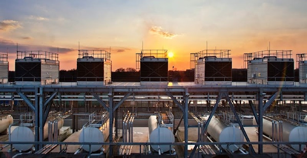 St. Ghislain cooling towers