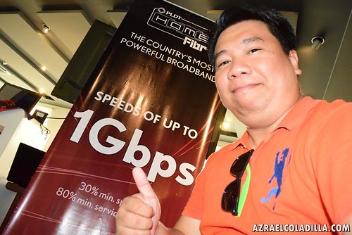 PLDT Home Fibr 1Gbps internet speed–tried and tested in Forbes Park