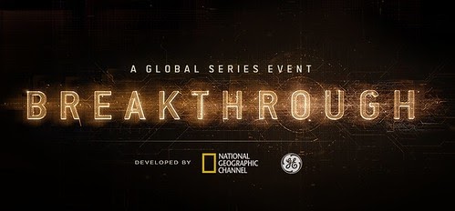 "Breakthrough" a science series from National Geographic Channel will premiere in the PH tonight November 5 at 9pm