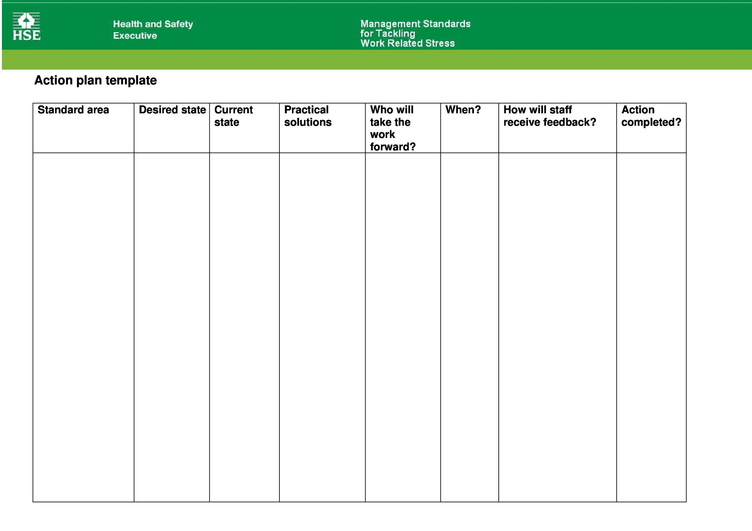 Action Plan Template