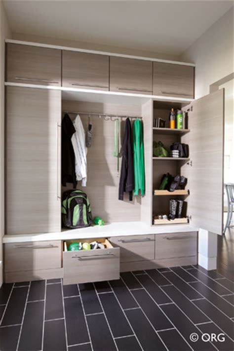 mudroom modern entry boston  closet classics